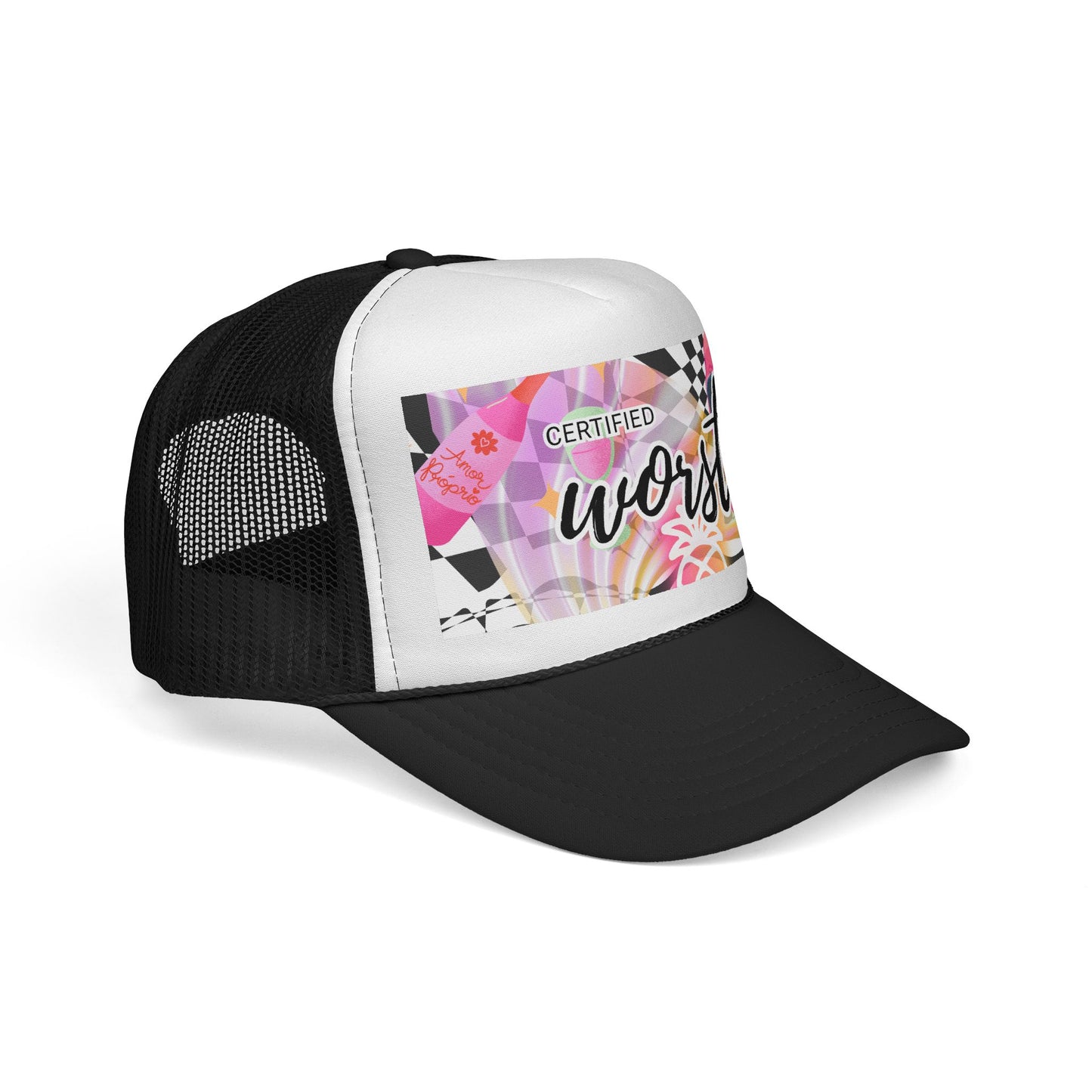 Patterns That Punch Trucker Cap
