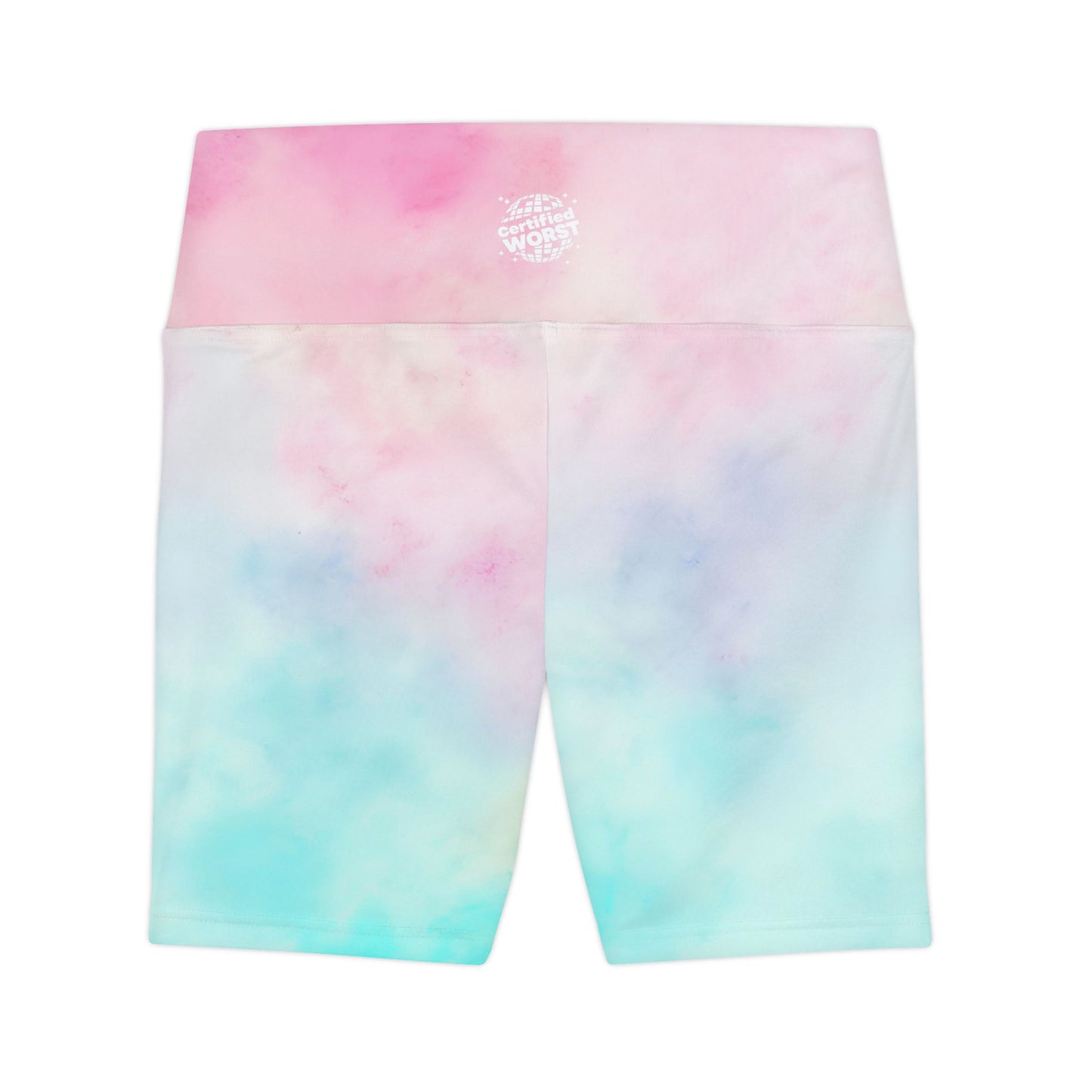 Worst Vibes Pastel Ombre Workout Shorts