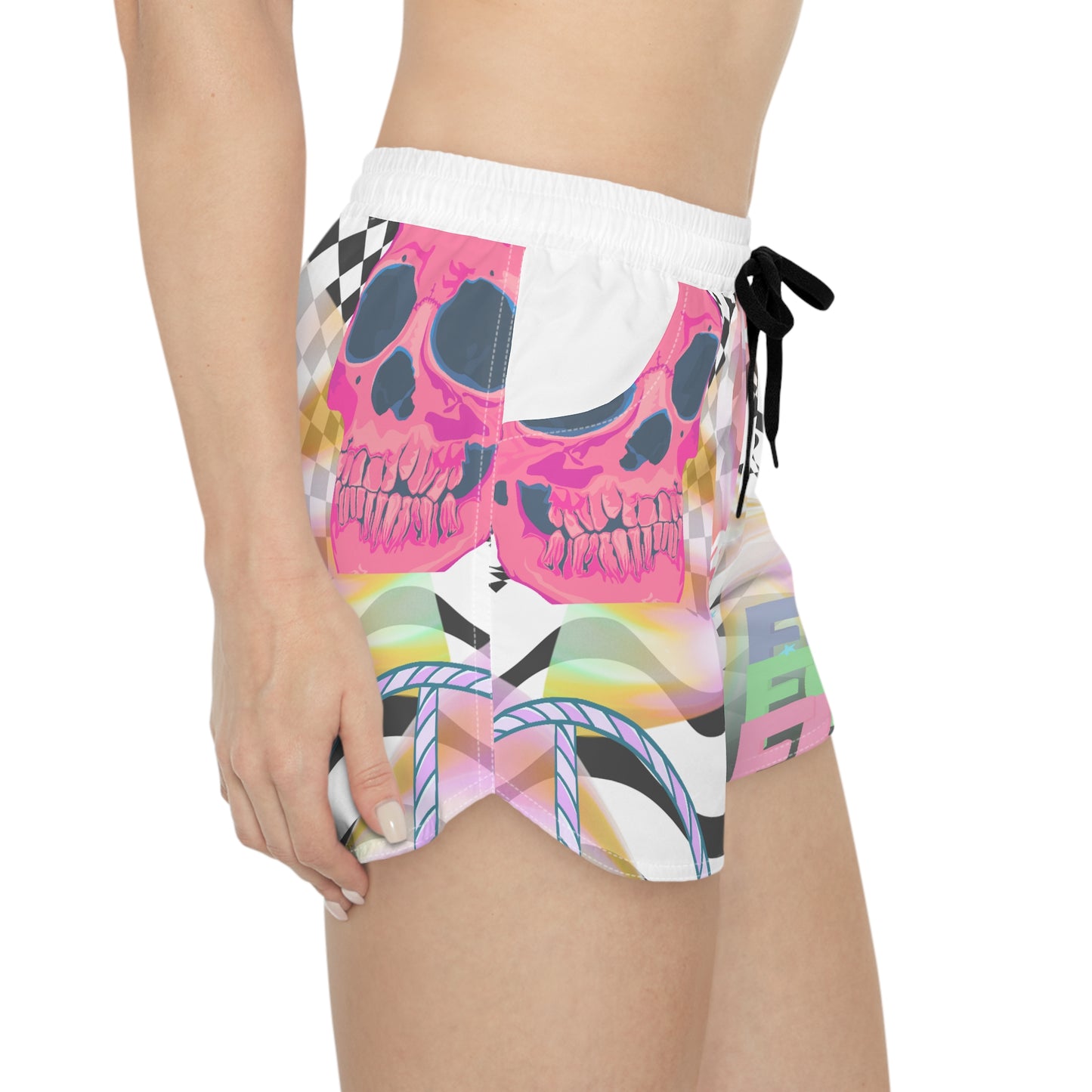 Emotional Baggage Skull Shorts