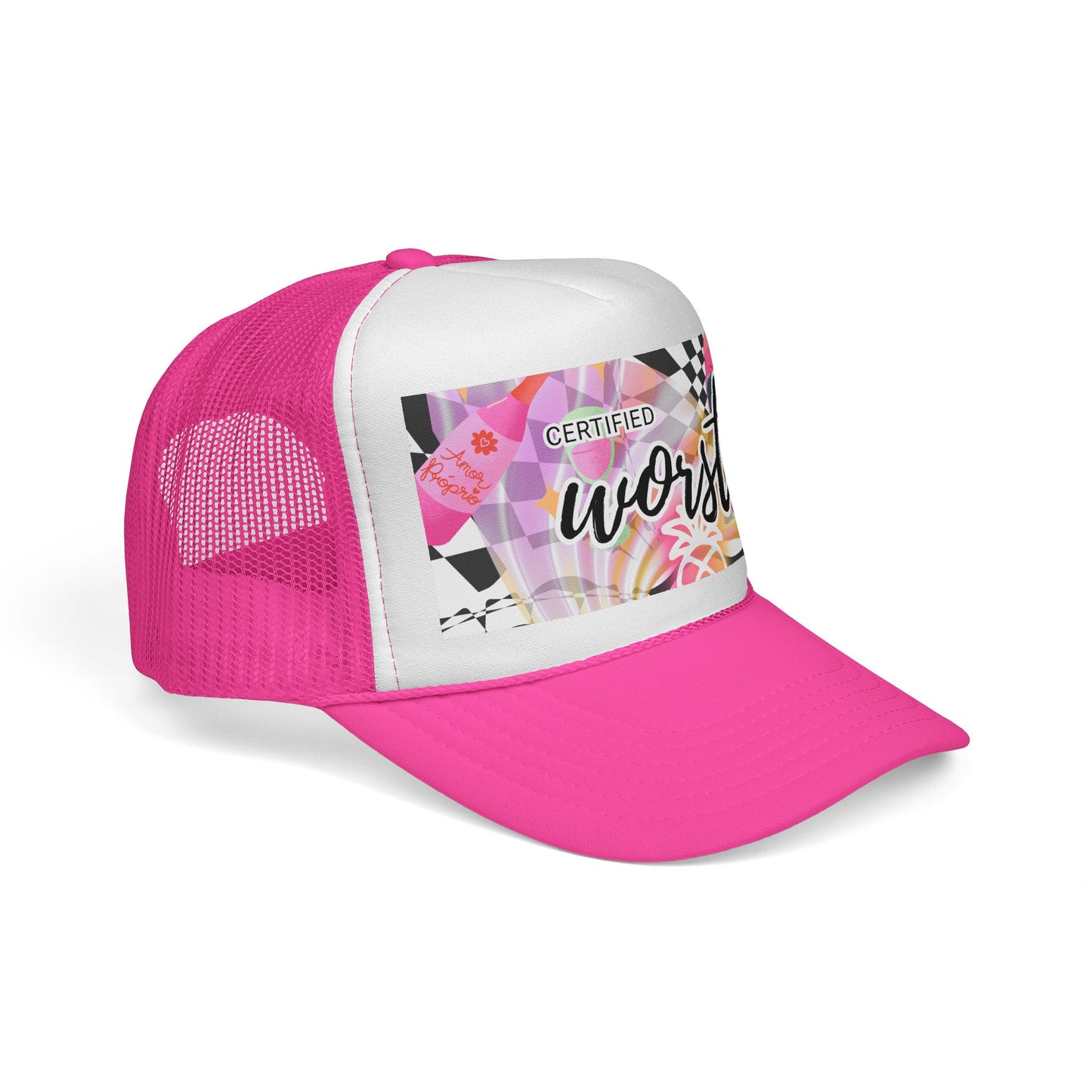Patterns That Punch Trucker Cap