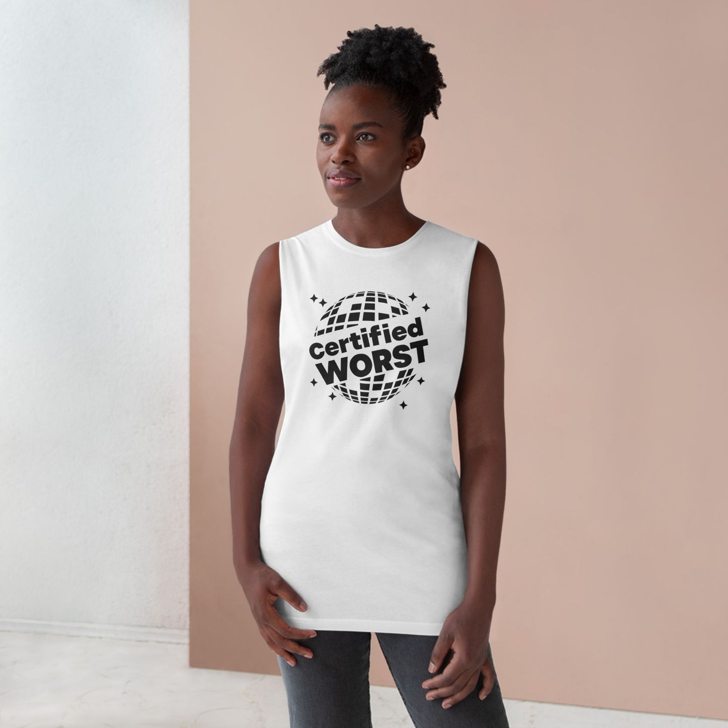 Official Certified Worst Unisex Muscle Tee