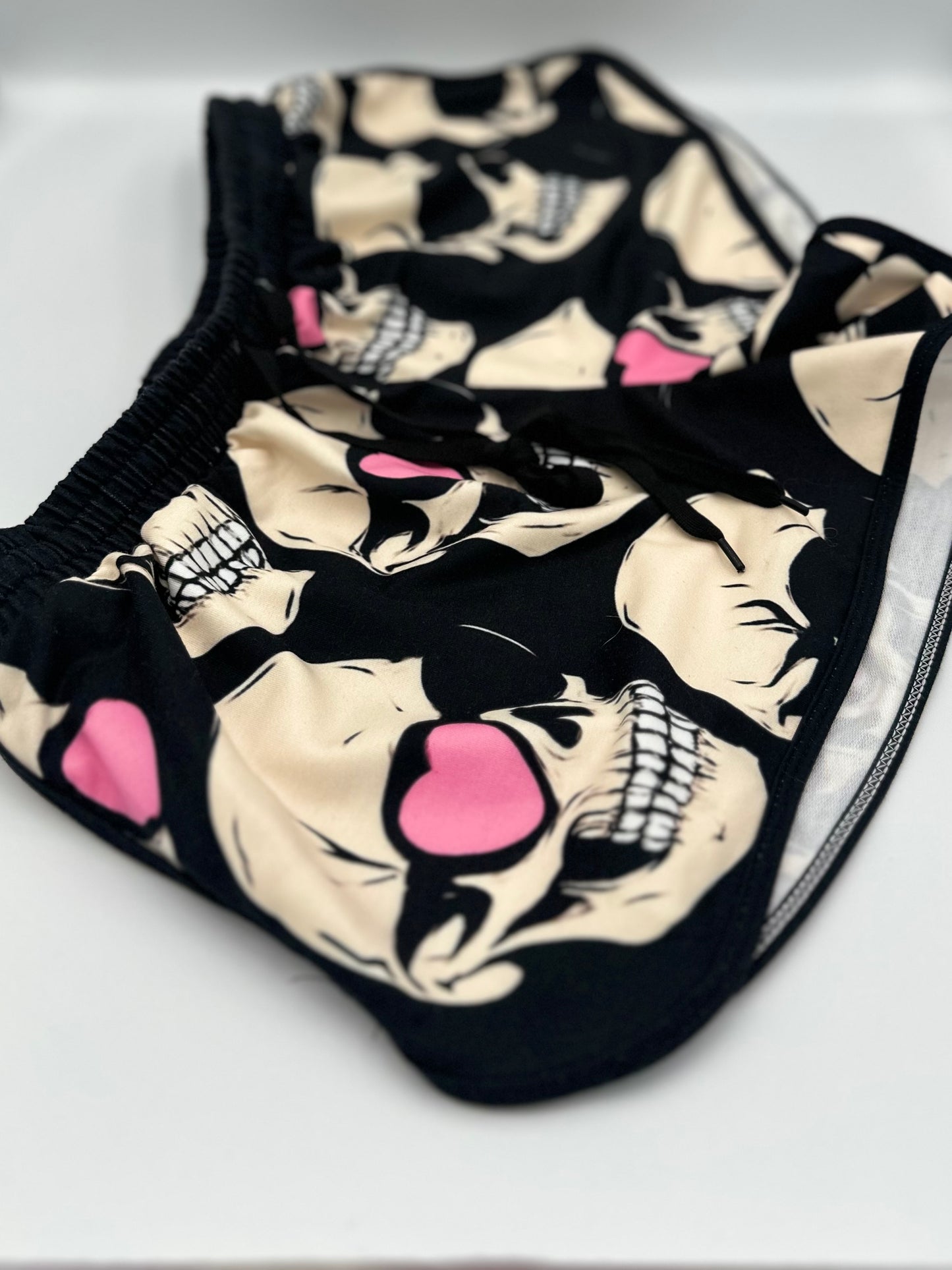 Skull Love Athletic Shorts