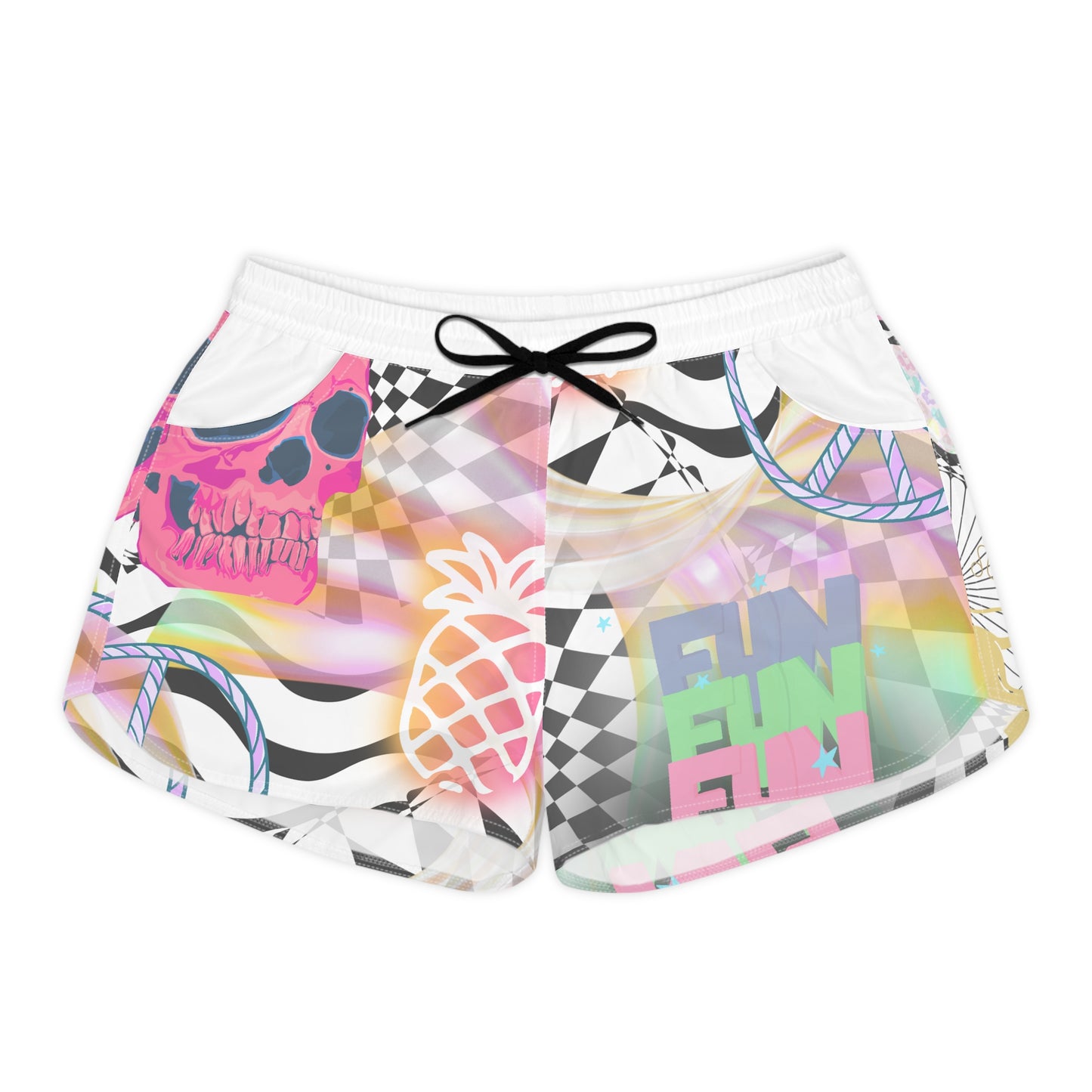 Emotional Baggage Skull Shorts