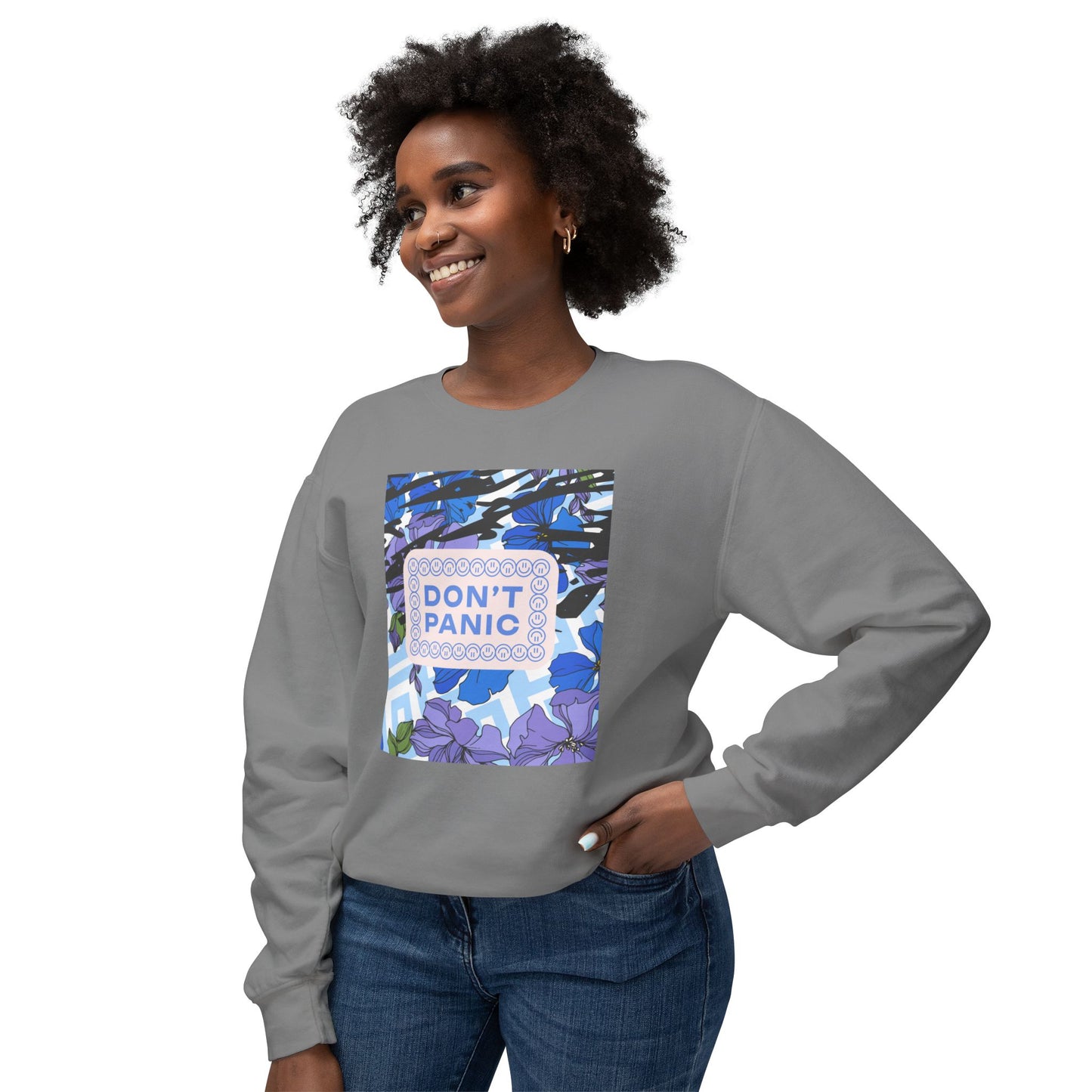 Don’t Panic Crewneck Sweatshirt