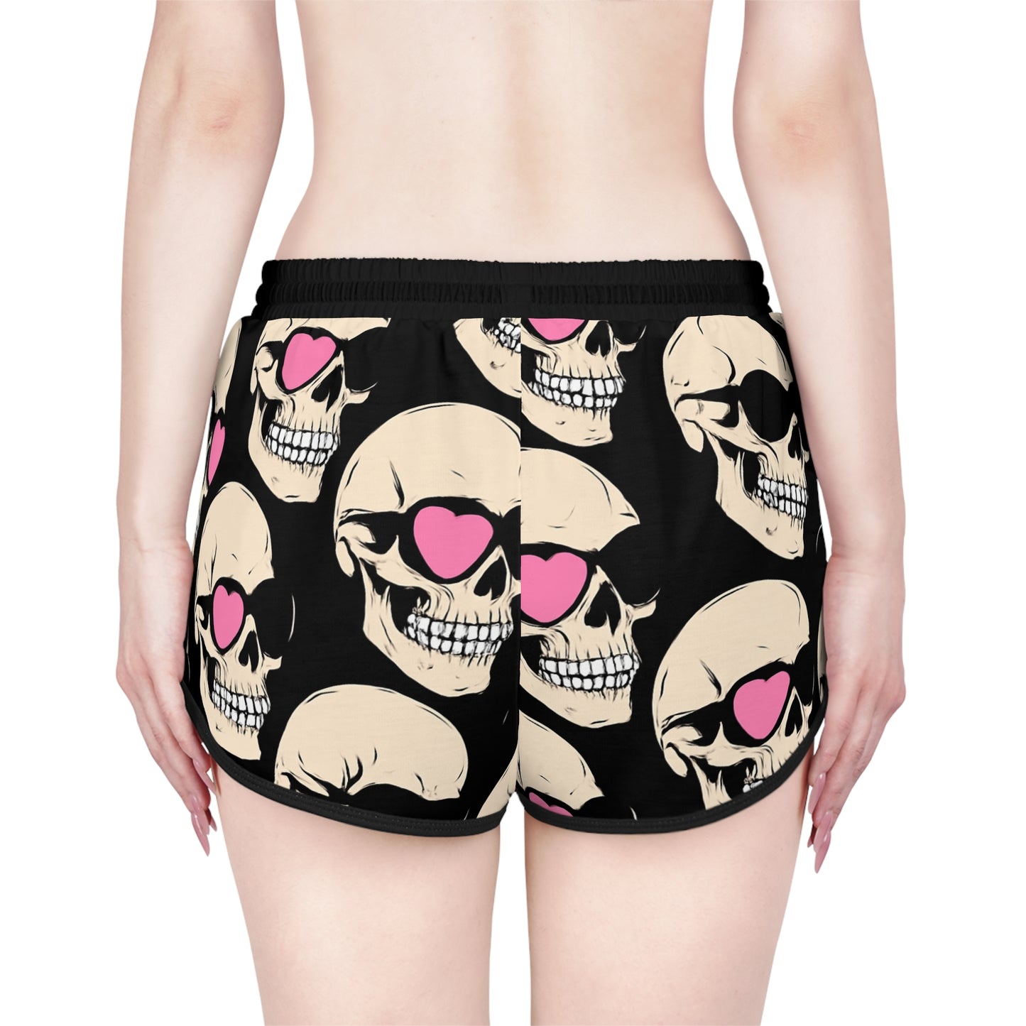 Skull Love Athletic Shorts