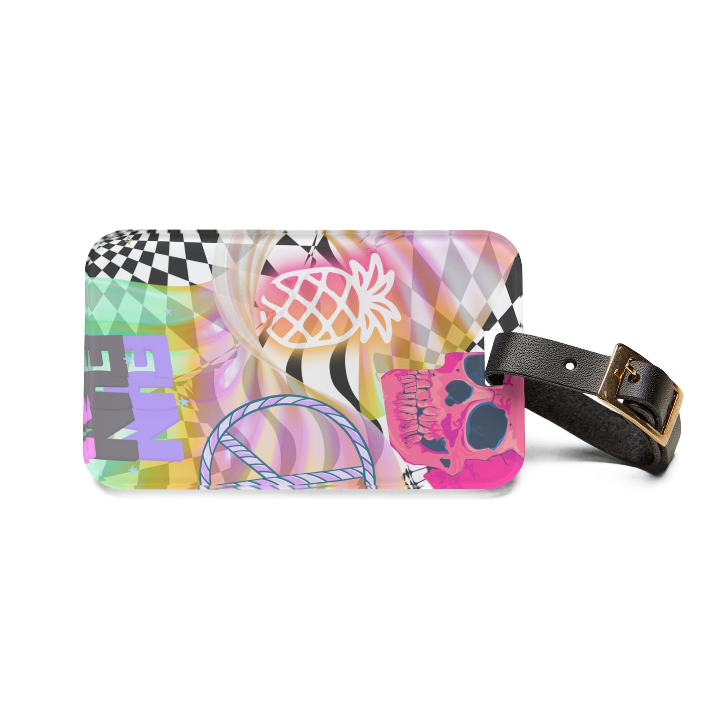Emotional Baggage Print Luggage Tag
