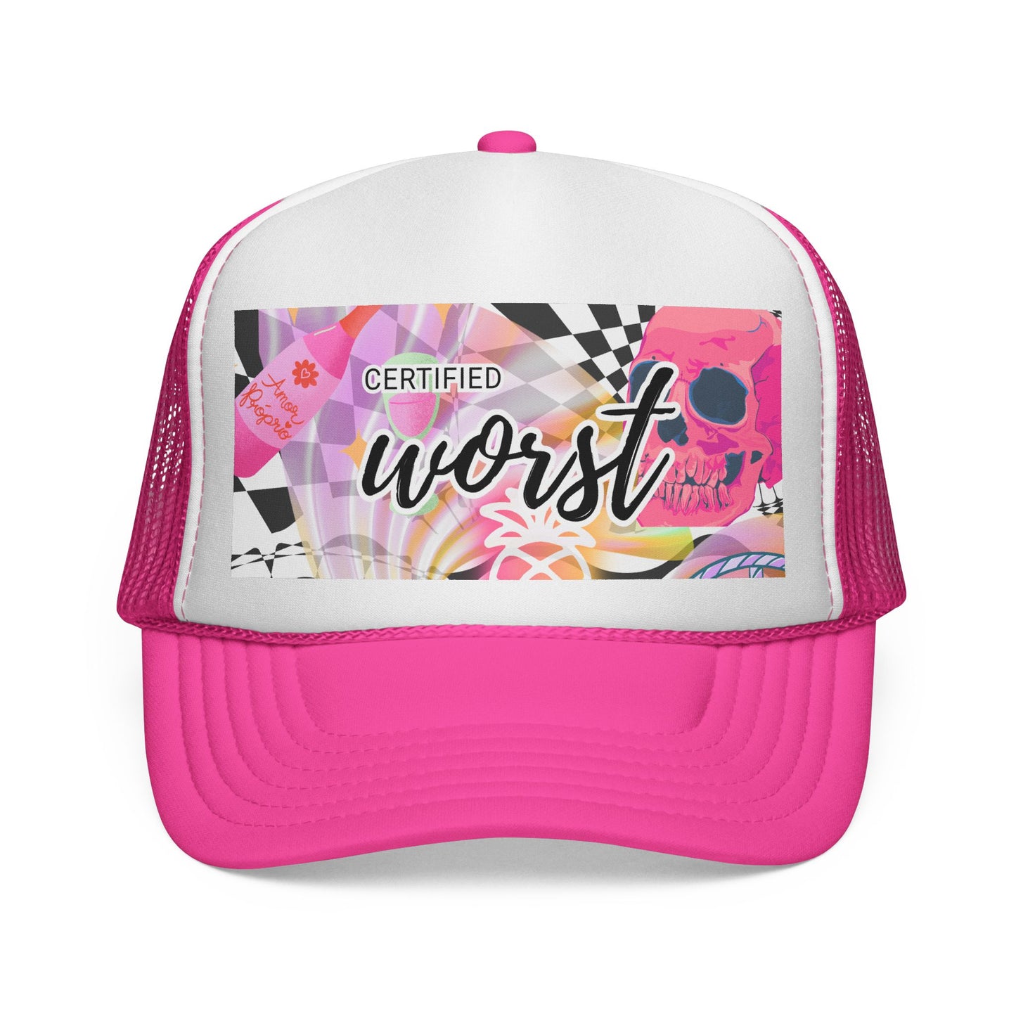Patterns That Punch Trucker Cap