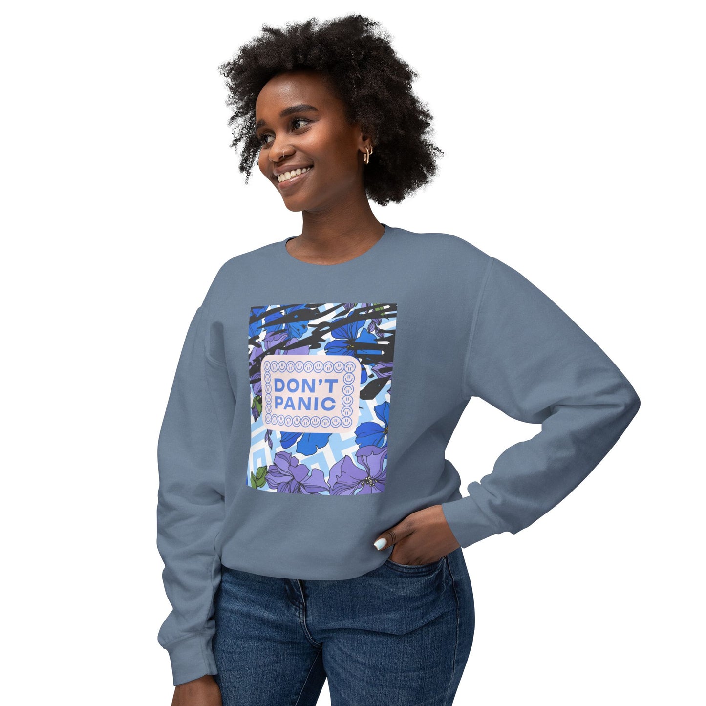 Don’t Panic Crewneck Sweatshirt