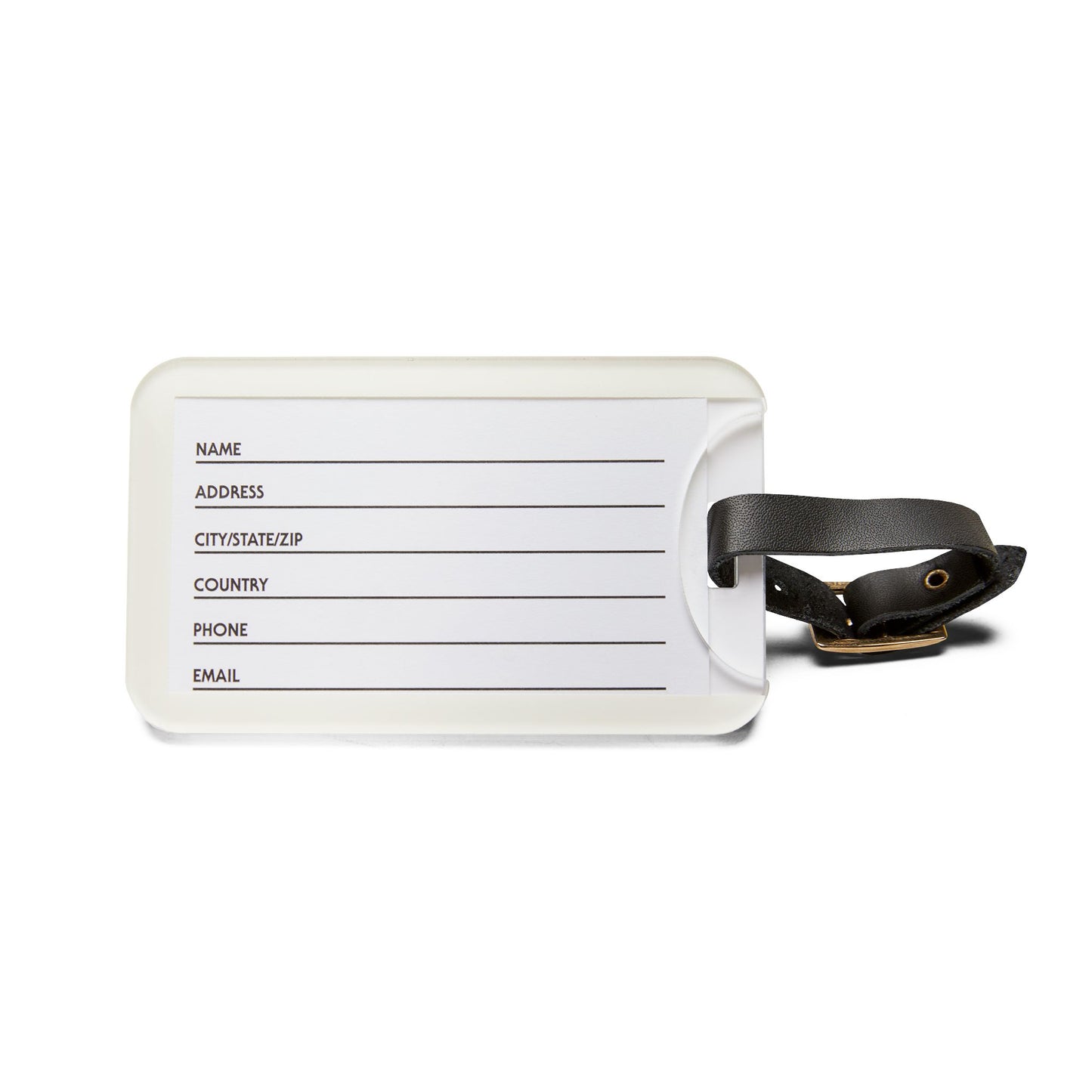 Purple Skull Luggage Tag
