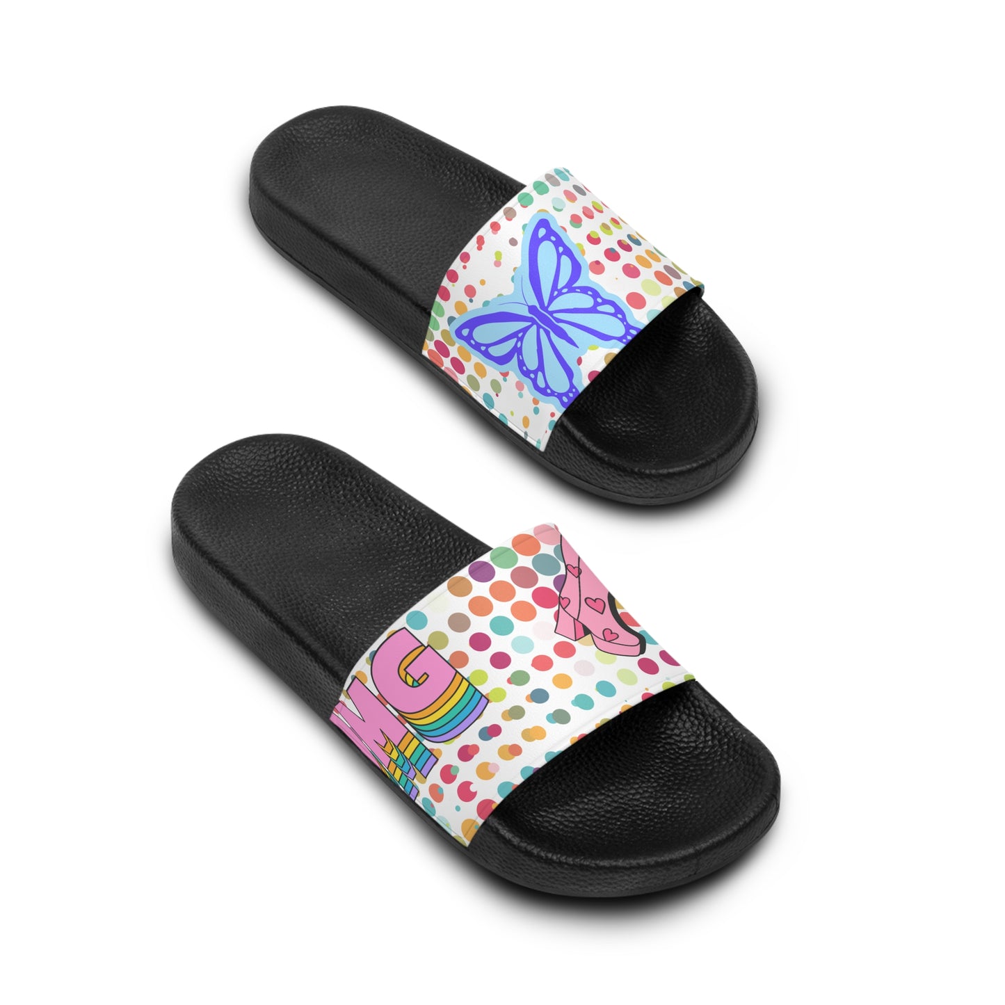 Retro Groove Slides - Women's