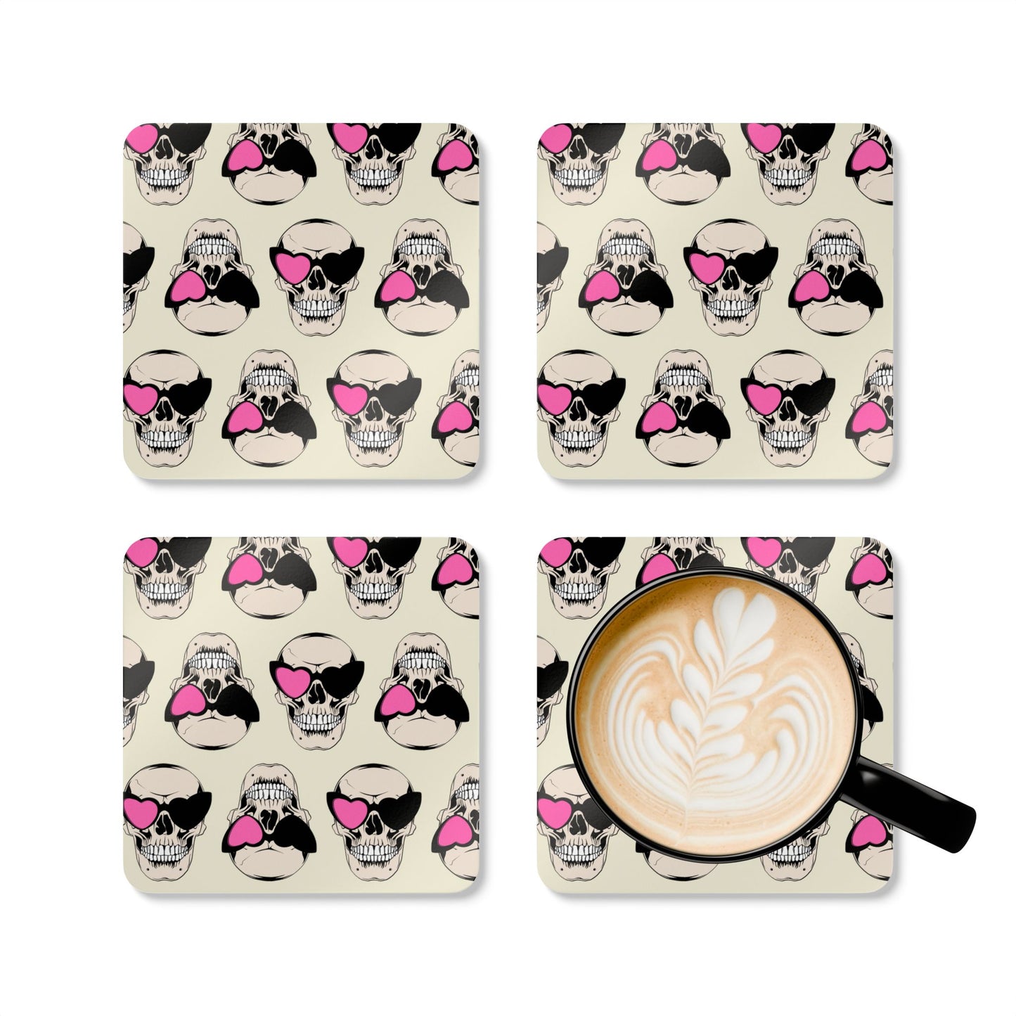 Certified Worst Skull Coaster Set
