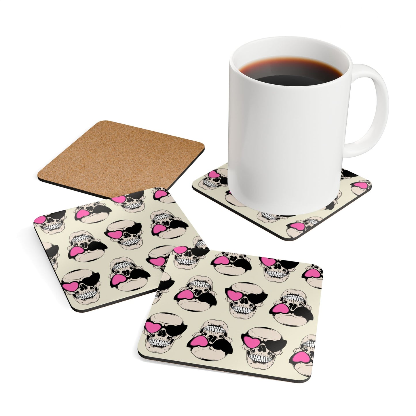 Certified Worst Skull Coaster Set