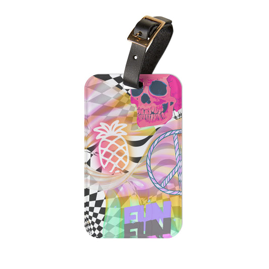 Emotional Baggage Print Luggage Tag