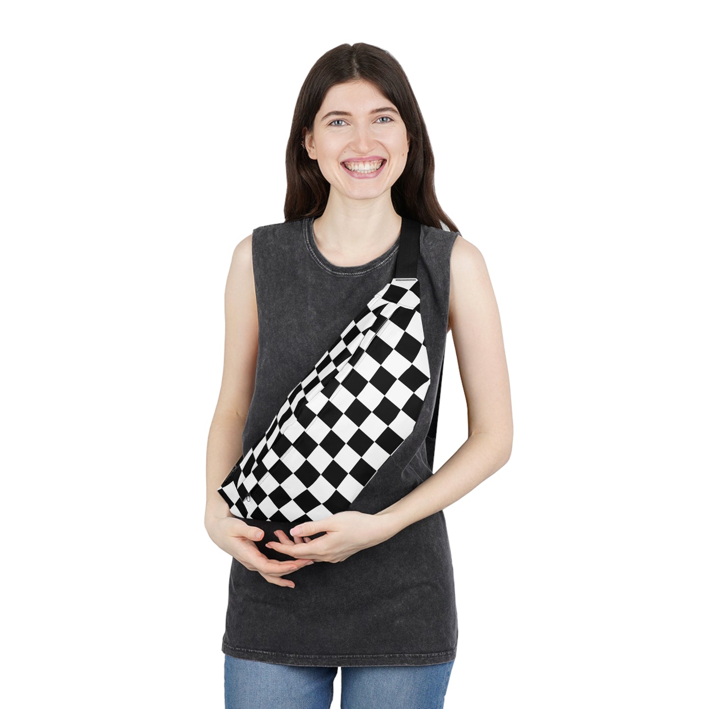 Checkmate Chic Fanny Pack