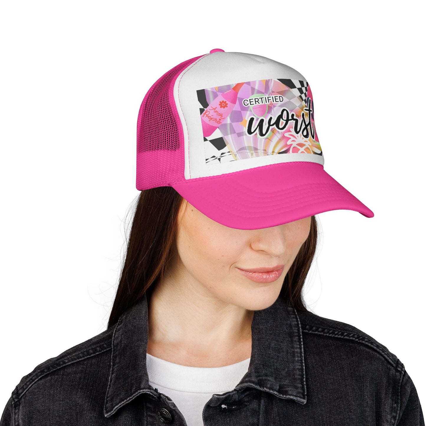Patterns That Punch Trucker Cap