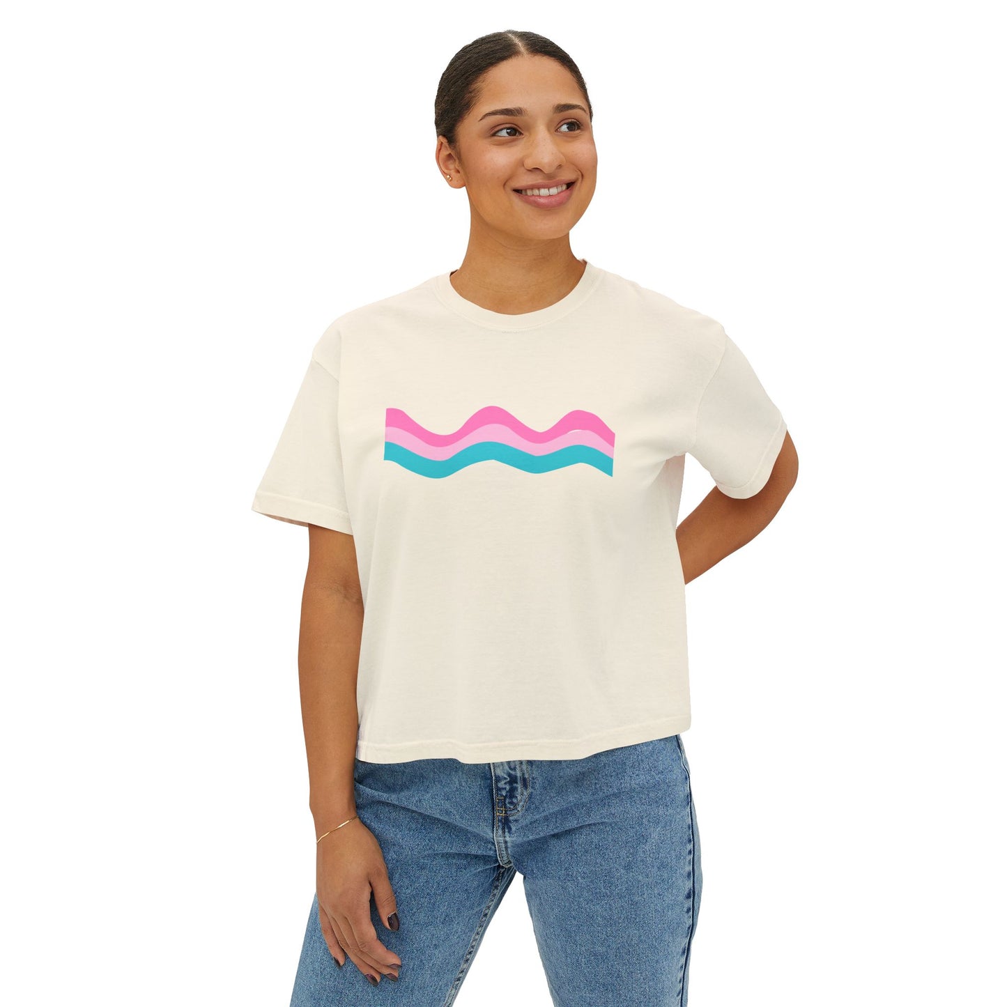 Worst Vibes Retro Boxy Tee