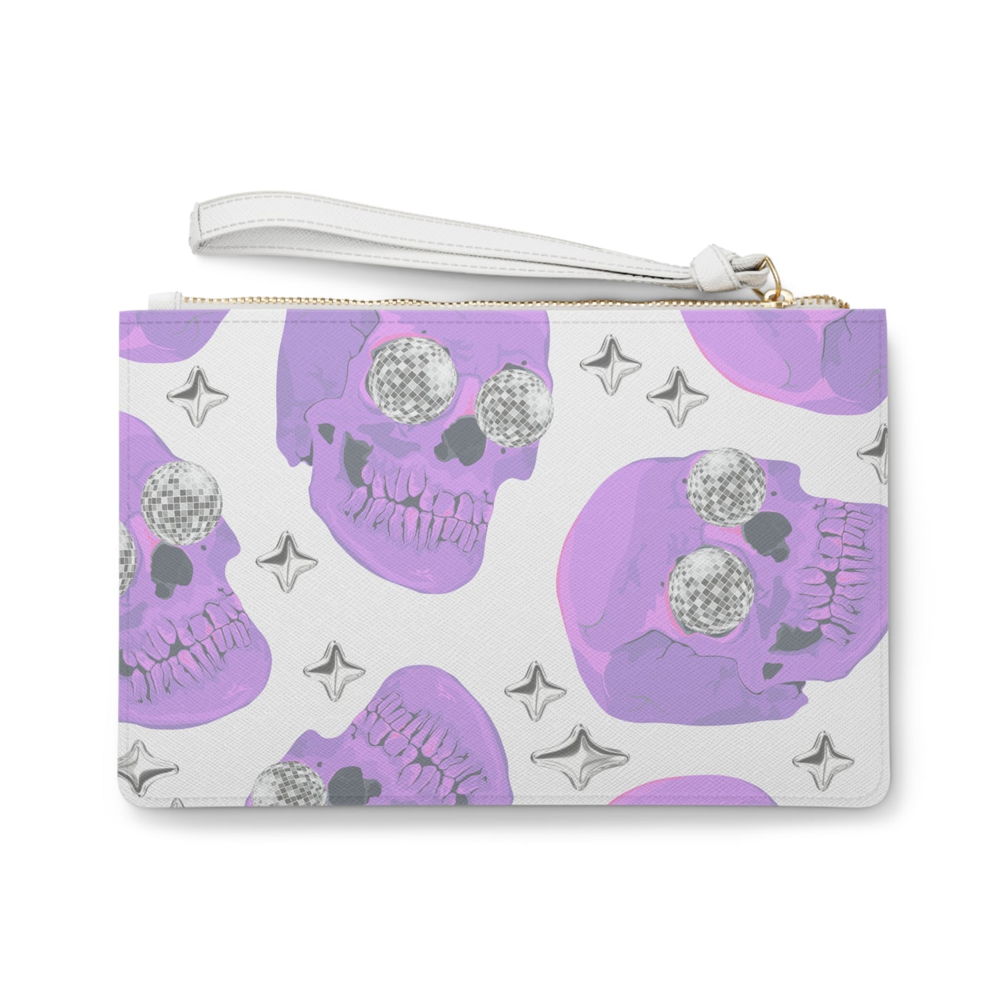 Spooky Season Skull Clutch