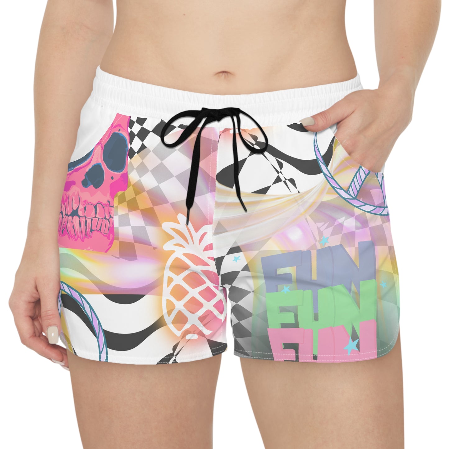 Emotional Baggage Skull Shorts