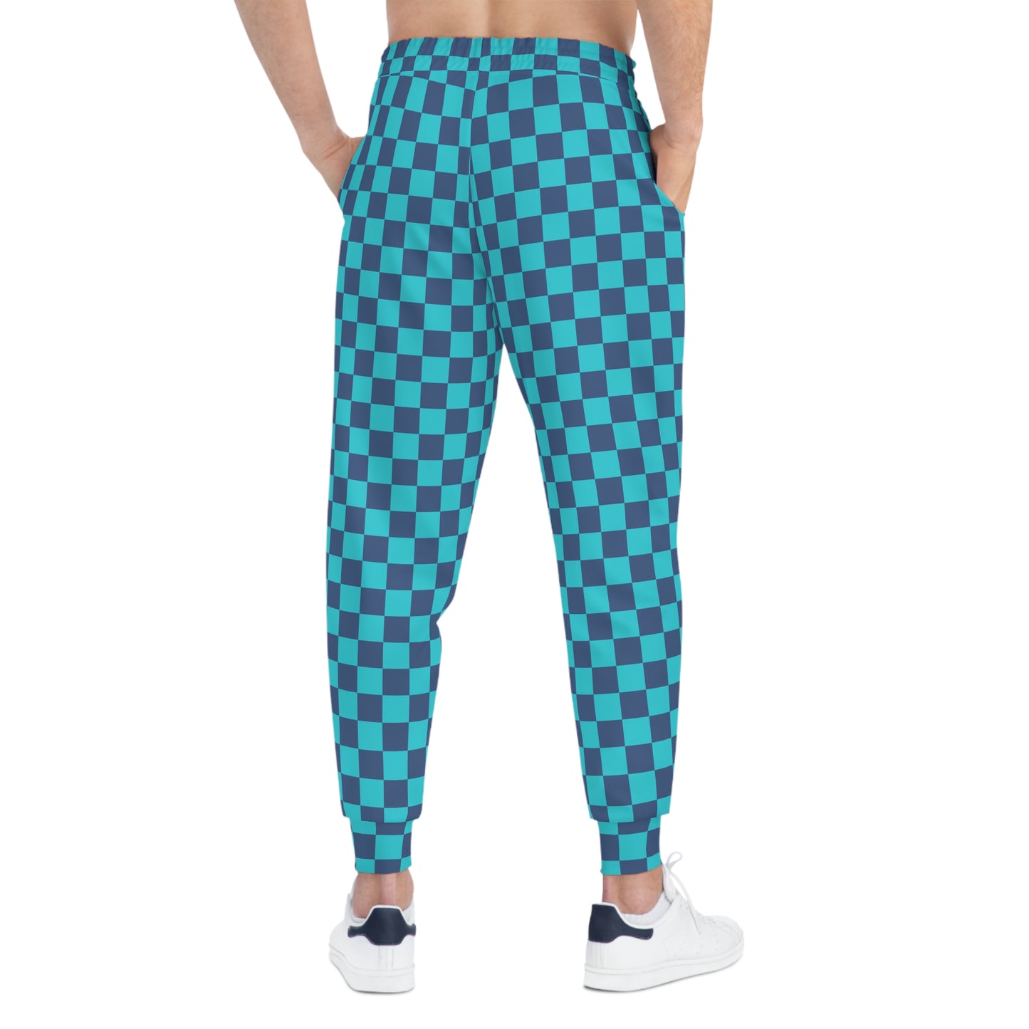Blue Checkmate Joggers [Unisex]