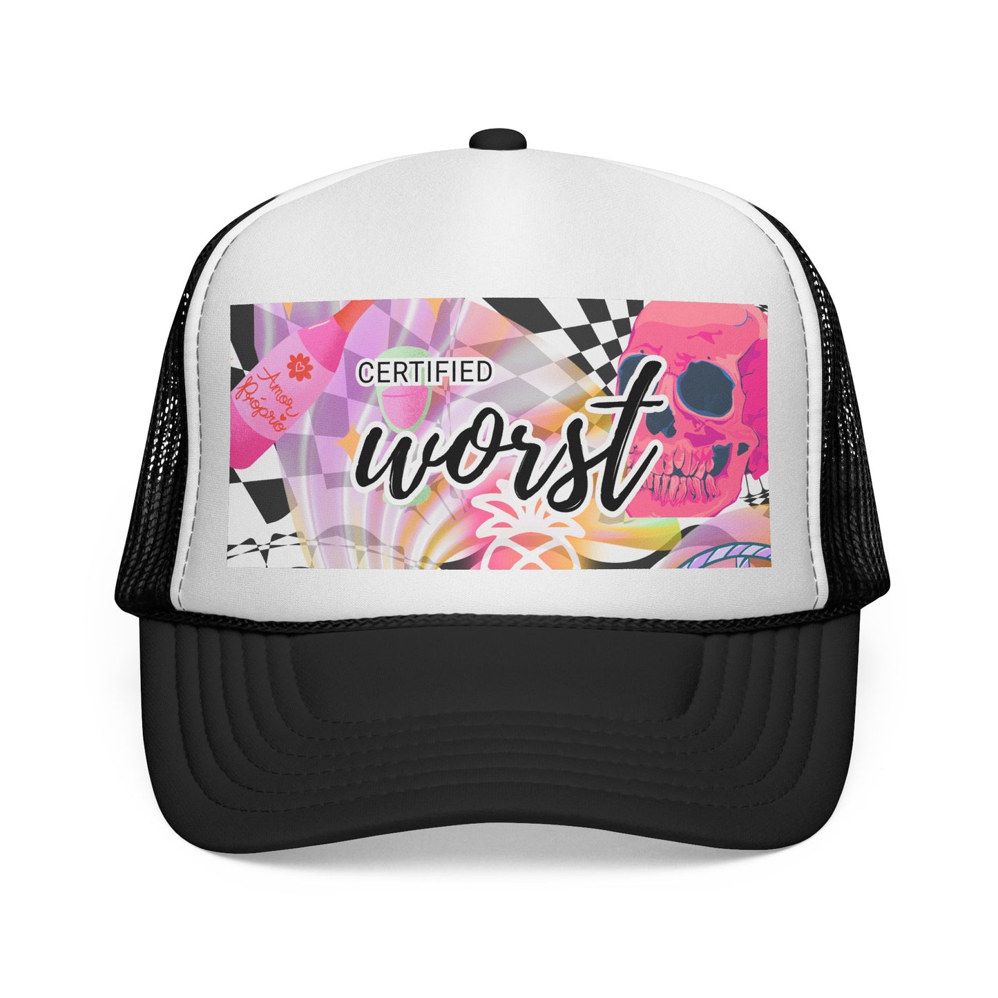 Patterns That Punch Trucker Cap