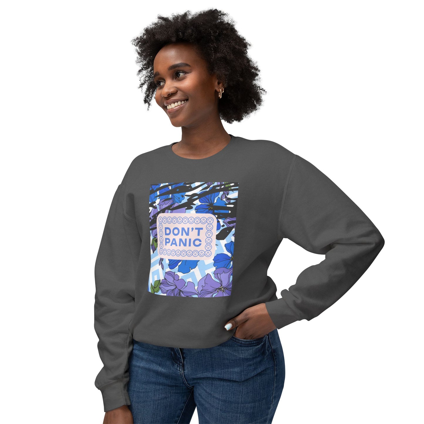 Don’t Panic Crewneck Sweatshirt