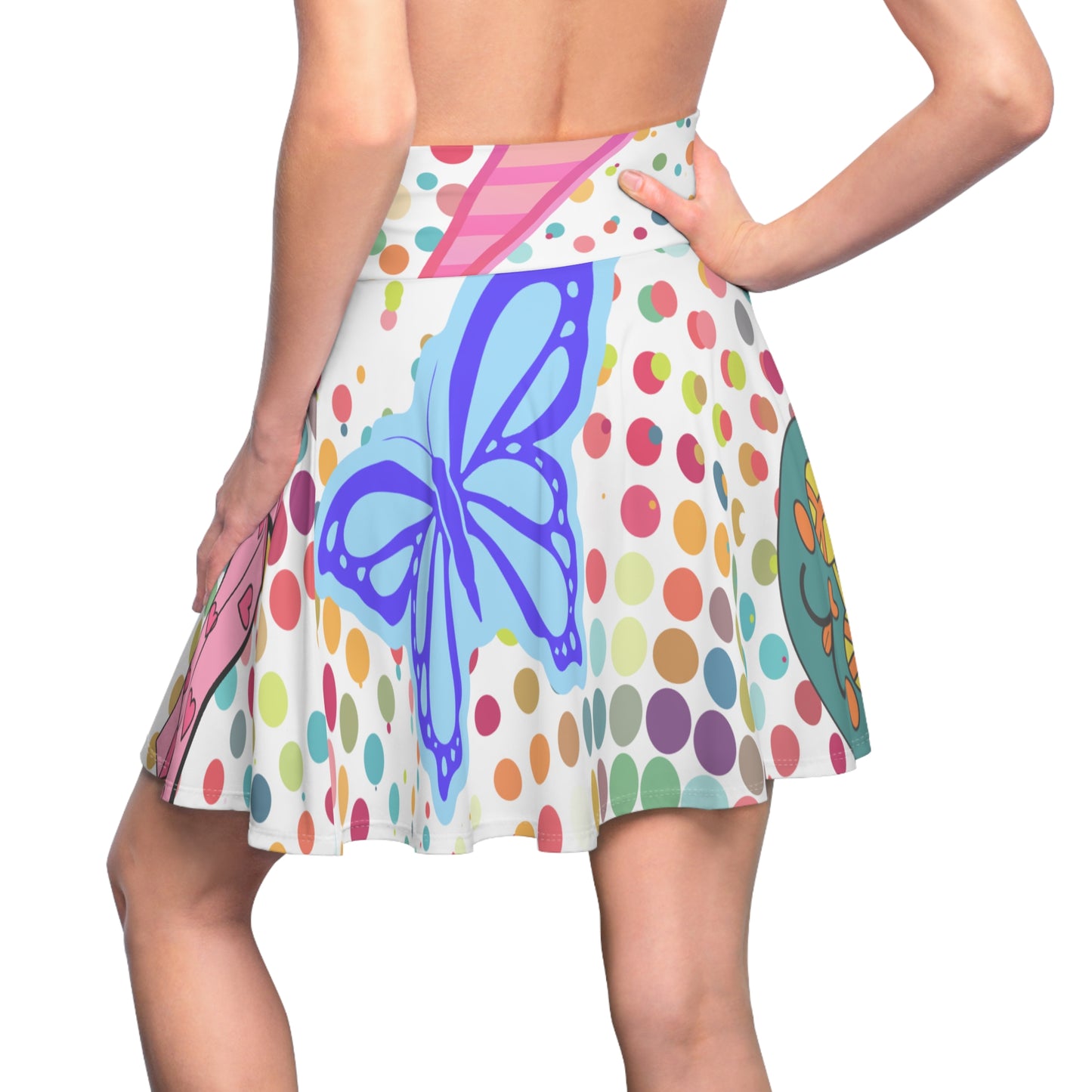 Retro Groove Skater Skirt