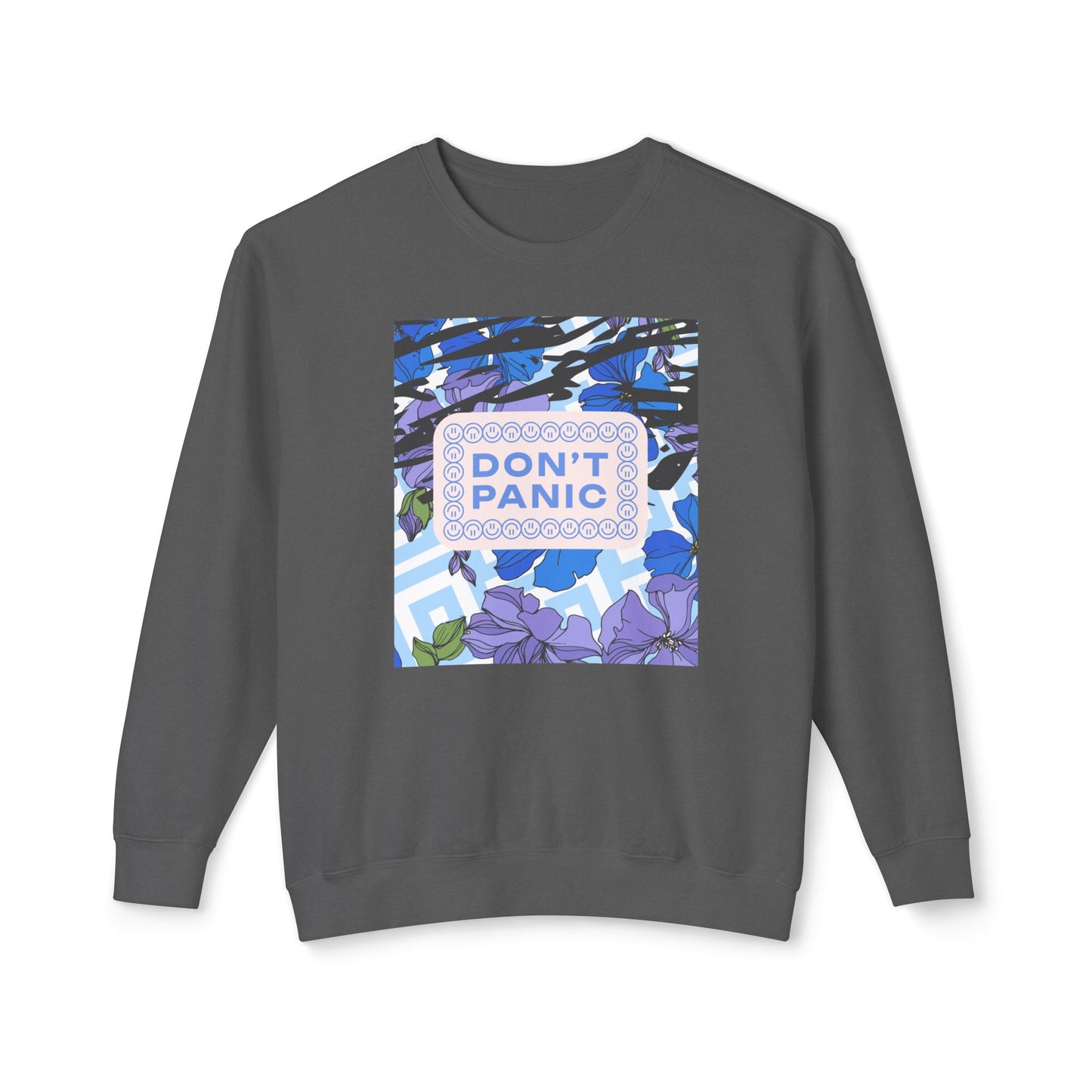 Don’t Panic Crewneck Sweatshirt [Unisex]