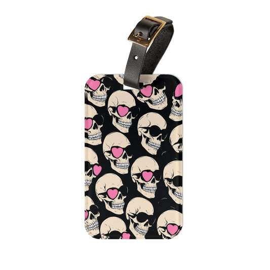 Stylish Skull Luggage Tag