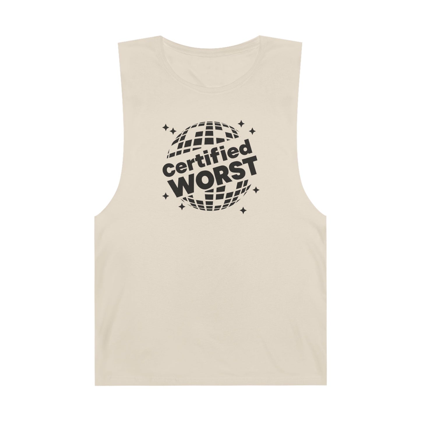Official Certified Worst Unisex Muscle Tee