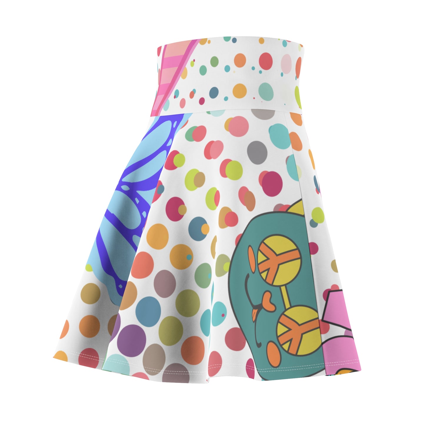 Retro Groove Skater Skirt