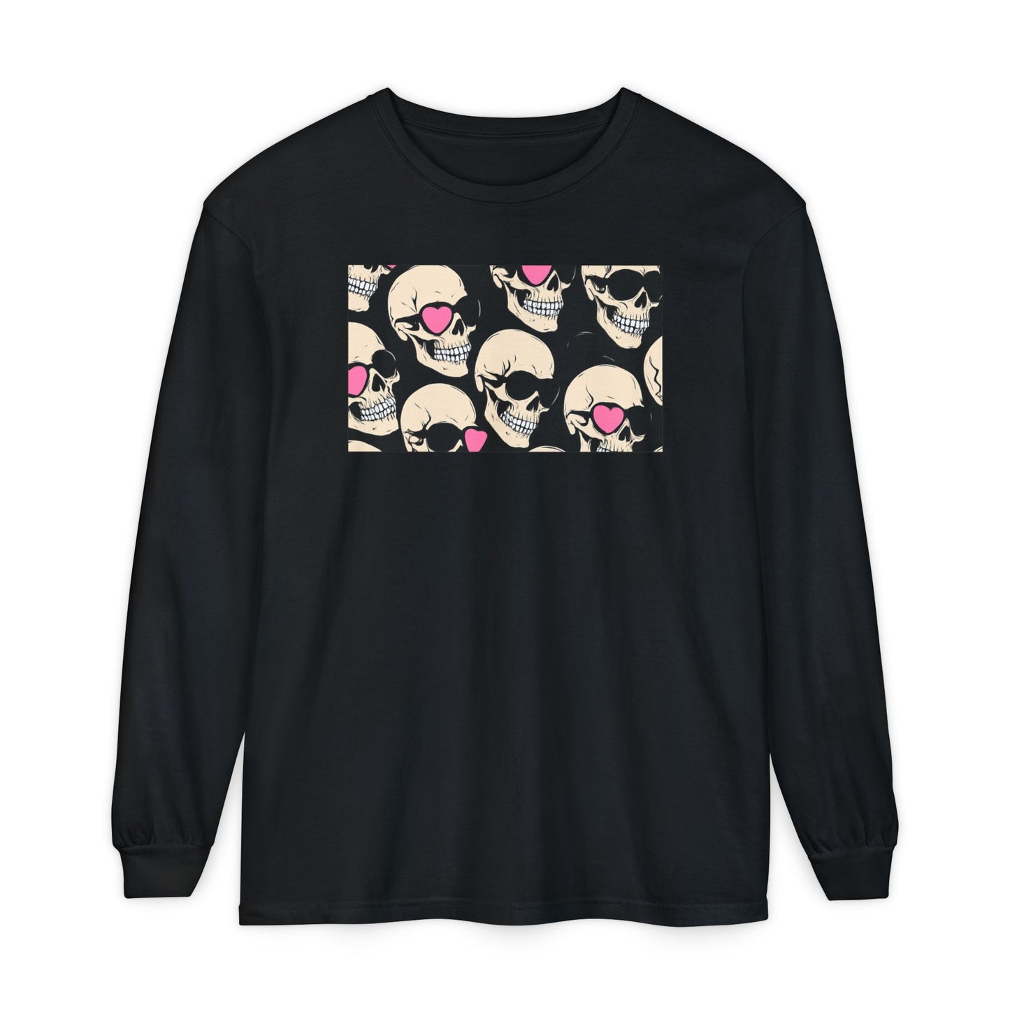Certified Worst Skull Love Long Sleeve Tee [Unisex]
