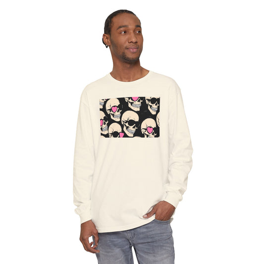 Certified Worst Skull Love Long Sleeve Tee [Unisex]