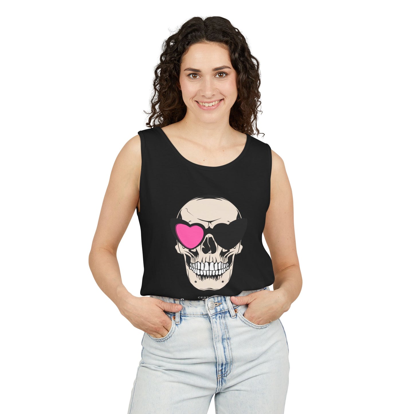 Dead Inside Skull Tank Top