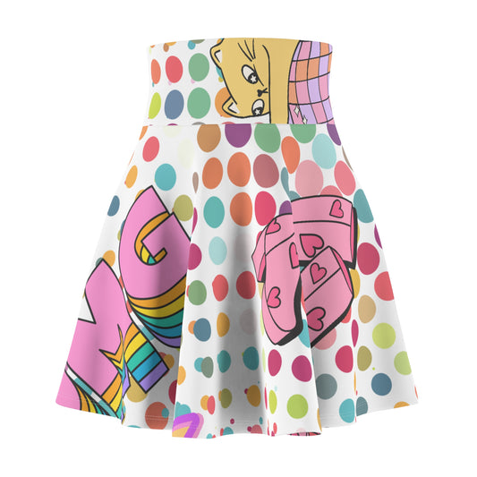 Retro Groove Skater Skirt