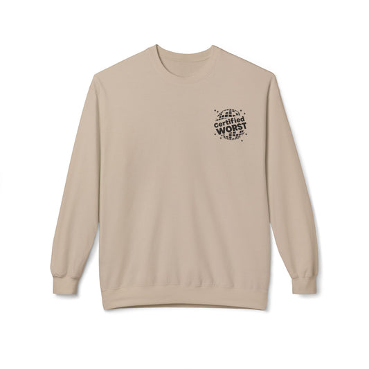 Certified Worst Original Crewneck Sweatshirt