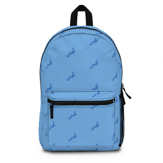 Worst All Over Light Blue Backpack