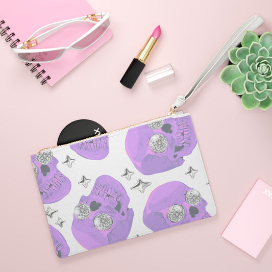 Spooky Season Skull Clutch