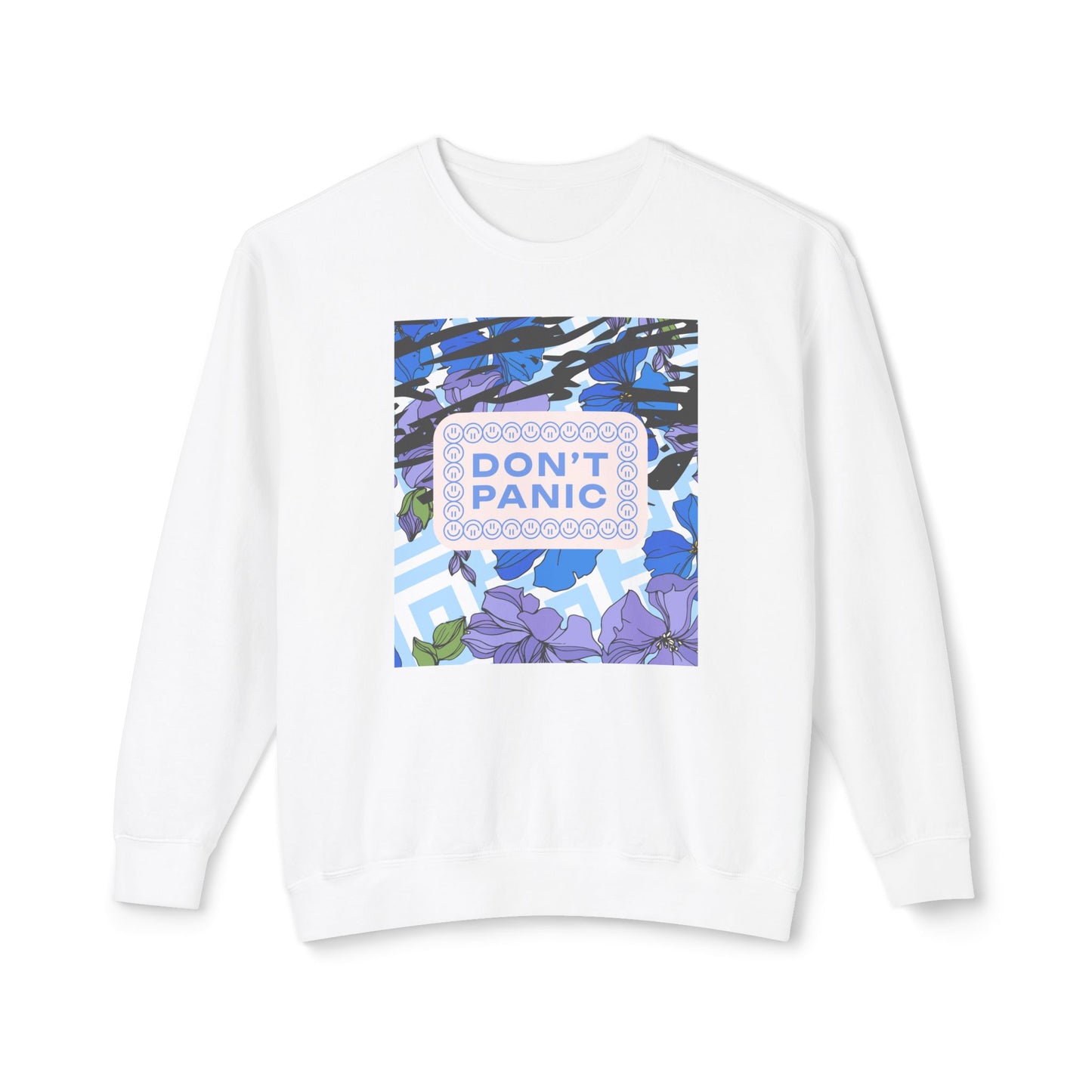 Don’t Panic Crewneck Sweatshirt [Unisex]