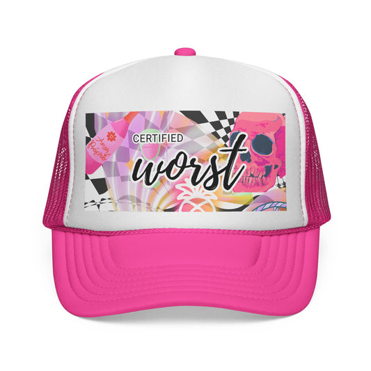 Patterns That Punch Trucker Cap