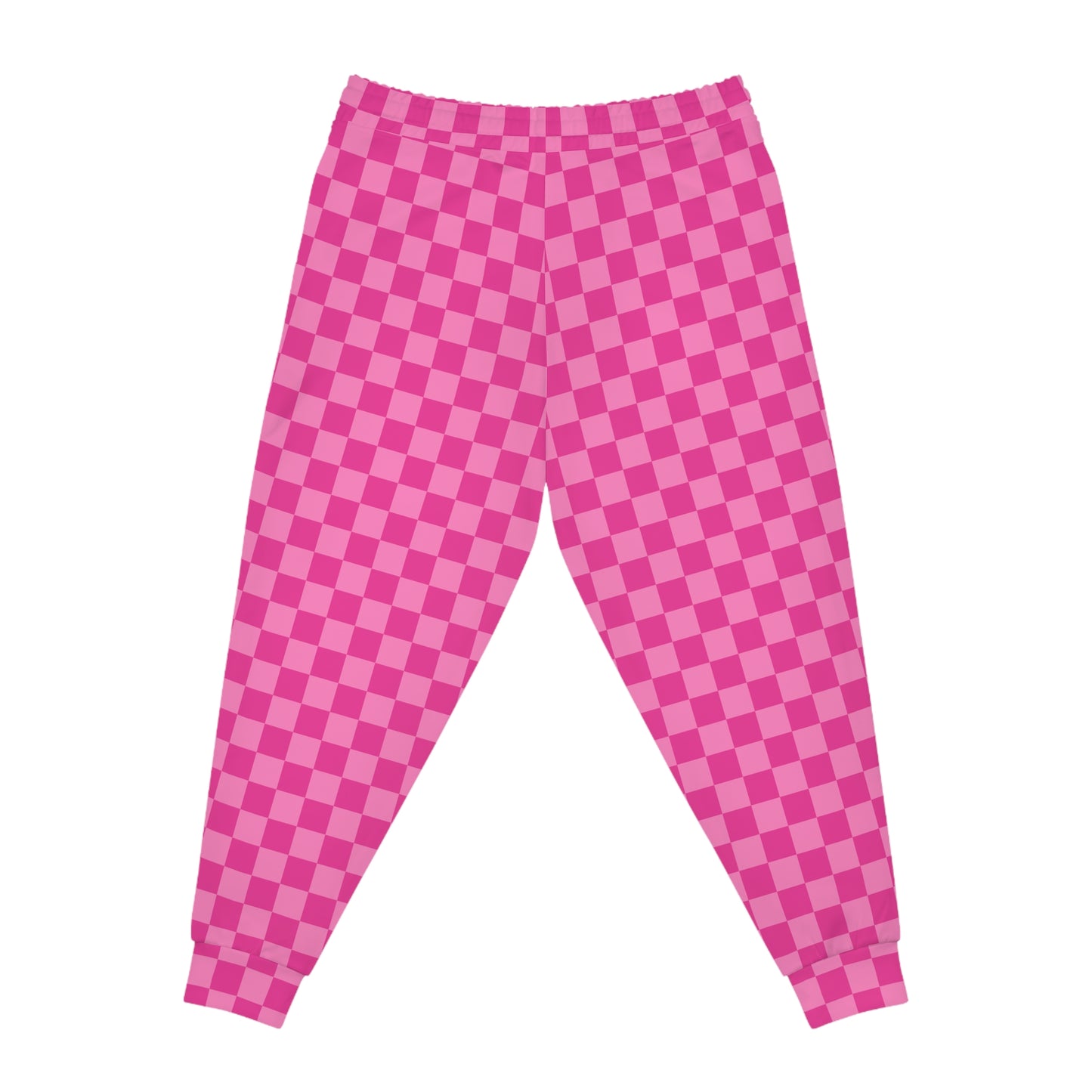 Pink Checkmate Joggers [Unisex]