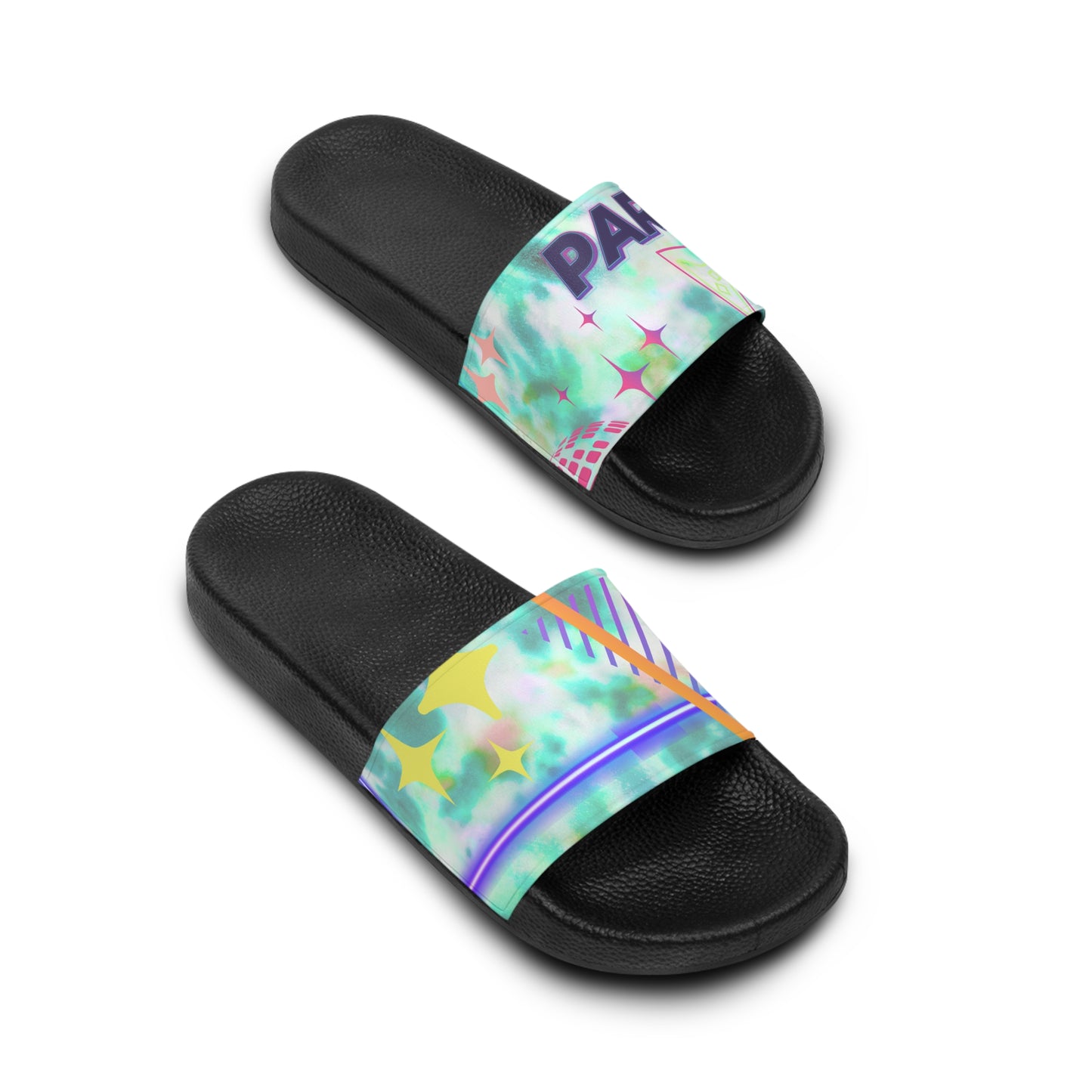 Anxiety in Technicolor Slides - Women's