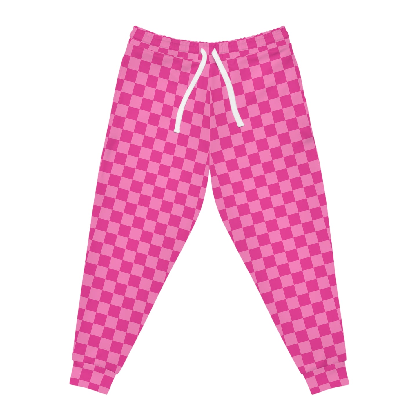 Pink Checkmate Joggers [Unisex]