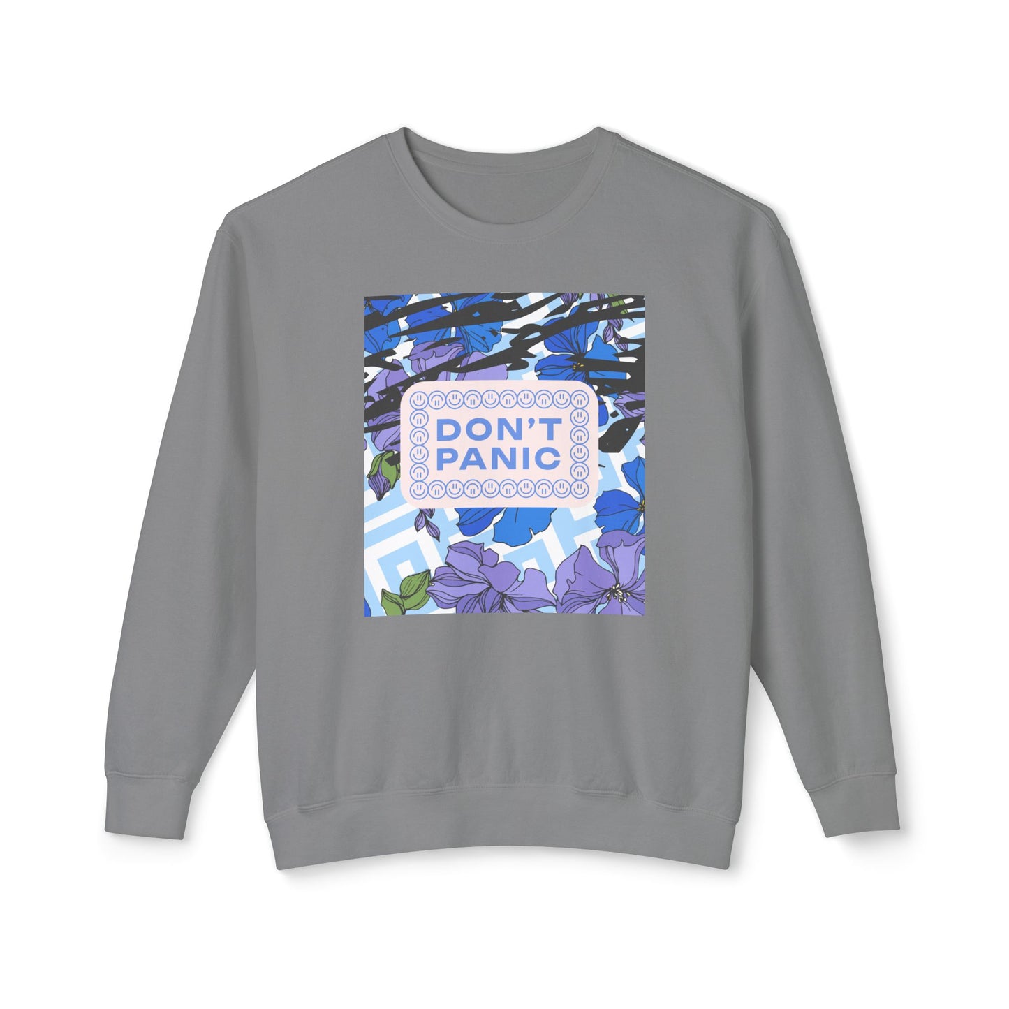Don’t Panic Crewneck Sweatshirt [Unisex]