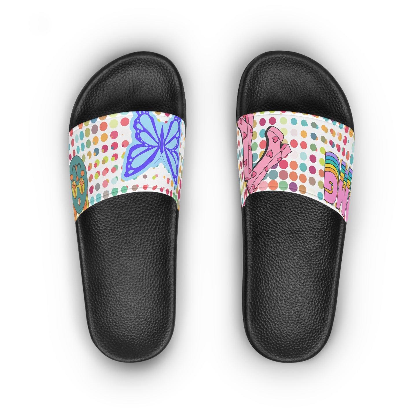 Retro Groove Slides - Women's